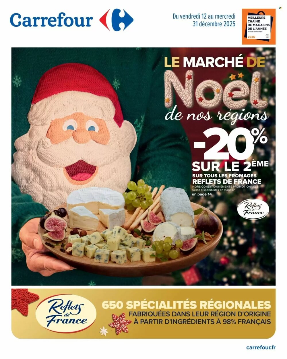 Prospectus promotionnel Carrefour valable à partir du 12/12/2025 - Page 1.