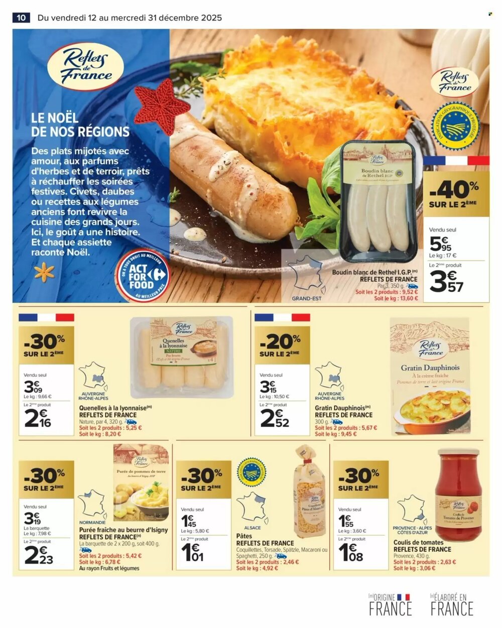 Prospectus promotionnel Carrefour valable à partir du 12/12/2025 - Page 12.