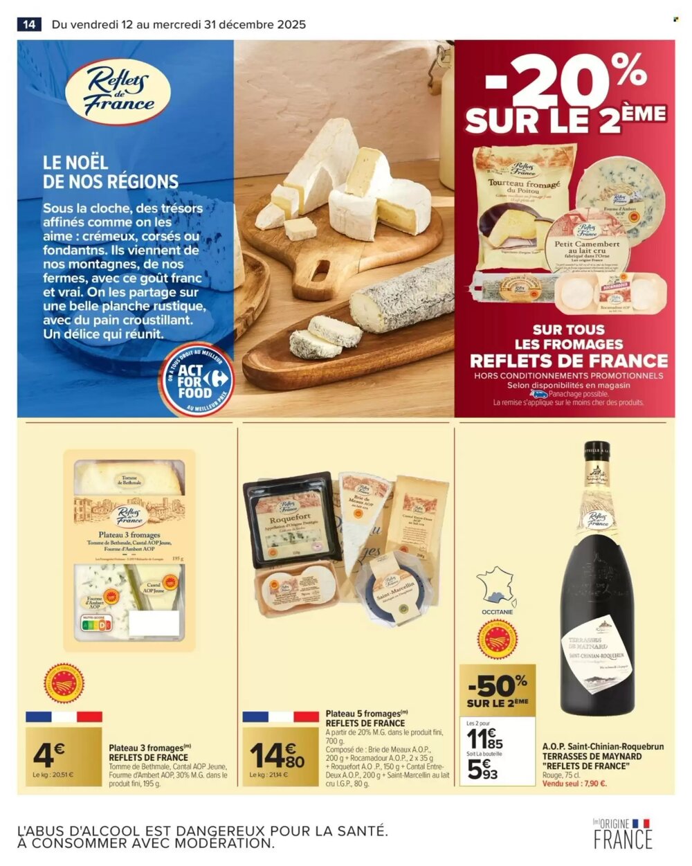 Prospectus promotionnel Carrefour valable à partir du 12/12/2025 - Page 16.