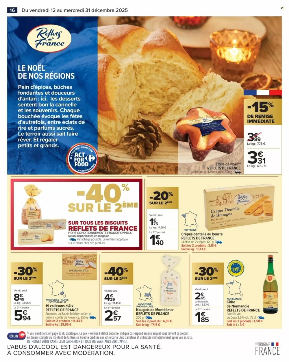 Prospectus promotionnel Carrefour valable à partir du 12/12/2025 - Page 18.