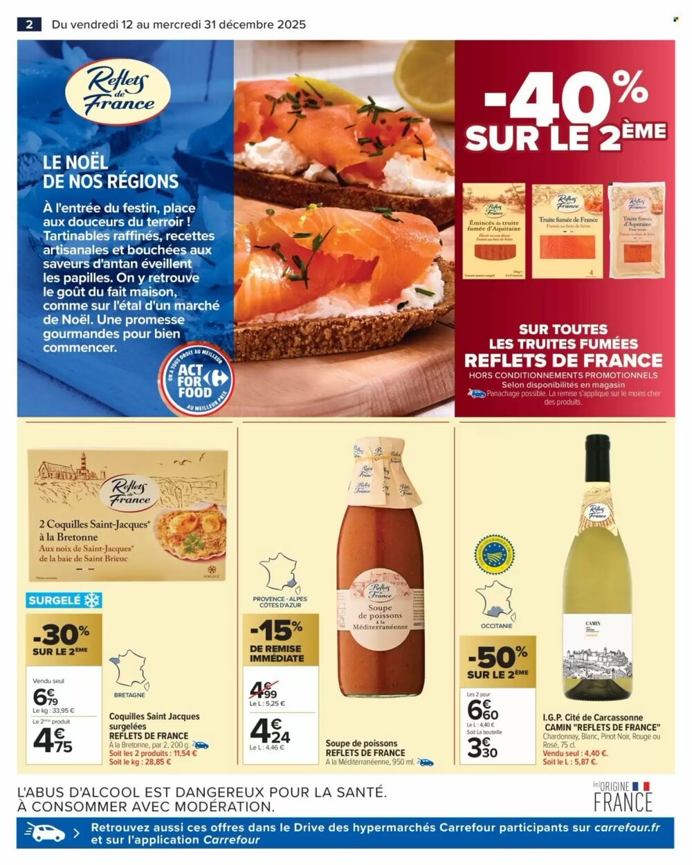 Prospectus promotionnel Carrefour valable à partir du 12/12/2025 - Page 4.