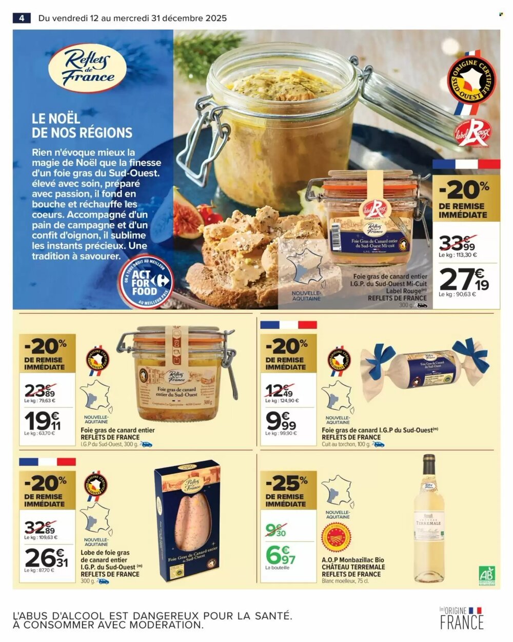 Prospectus promotionnel Carrefour valable à partir du 12/12/2025 - Page 6.