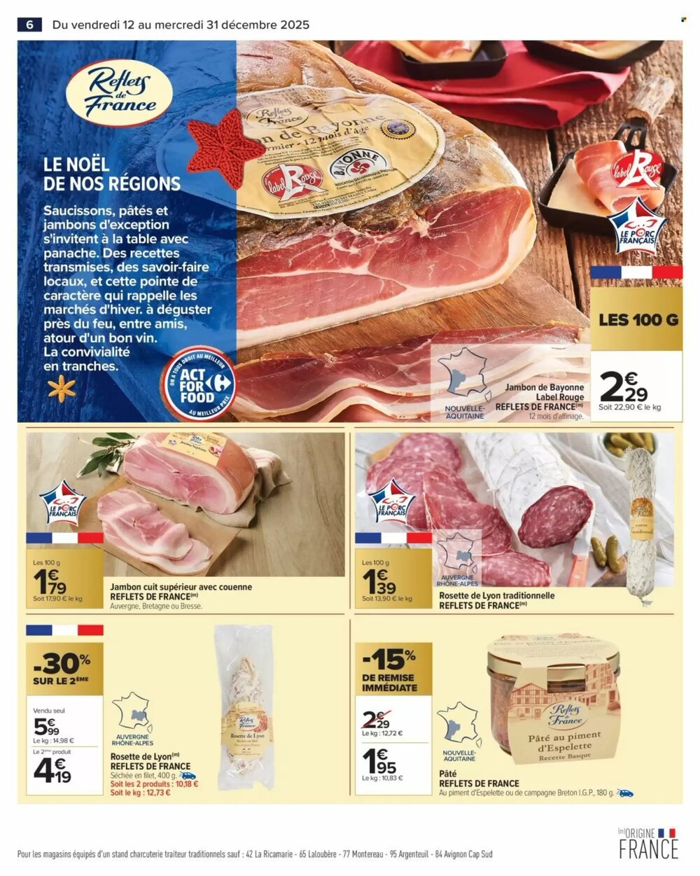 Prospectus promotionnel Carrefour valable à partir du 12/12/2025 - Page 8.