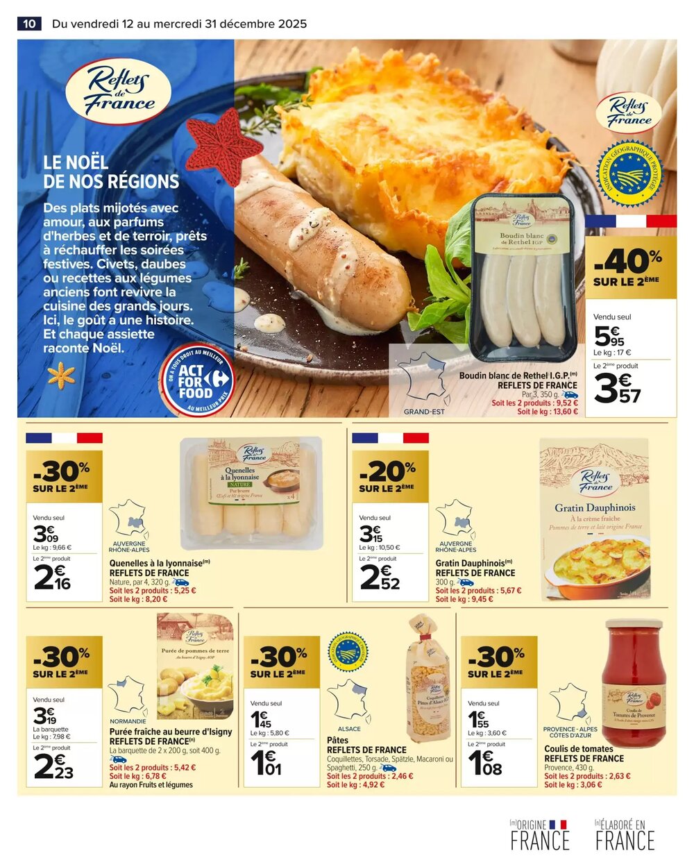 Prospectus promotionnel Carrefour valable à partir du 12/12/2025 - Page 12.