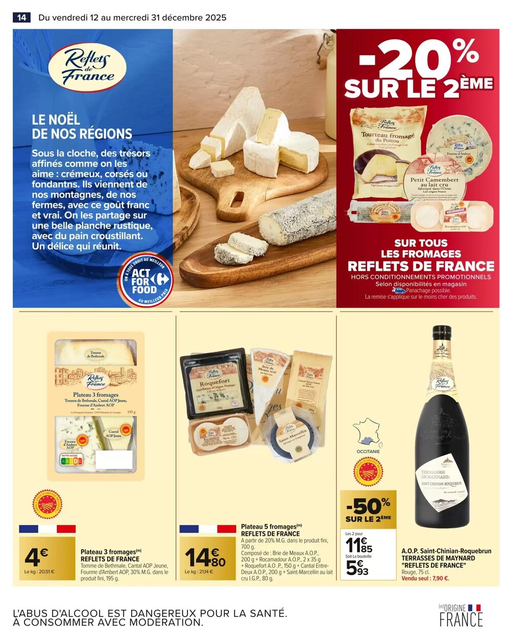 Prospectus promotionnel Carrefour valable à partir du 12/12/2025 - Page 16.