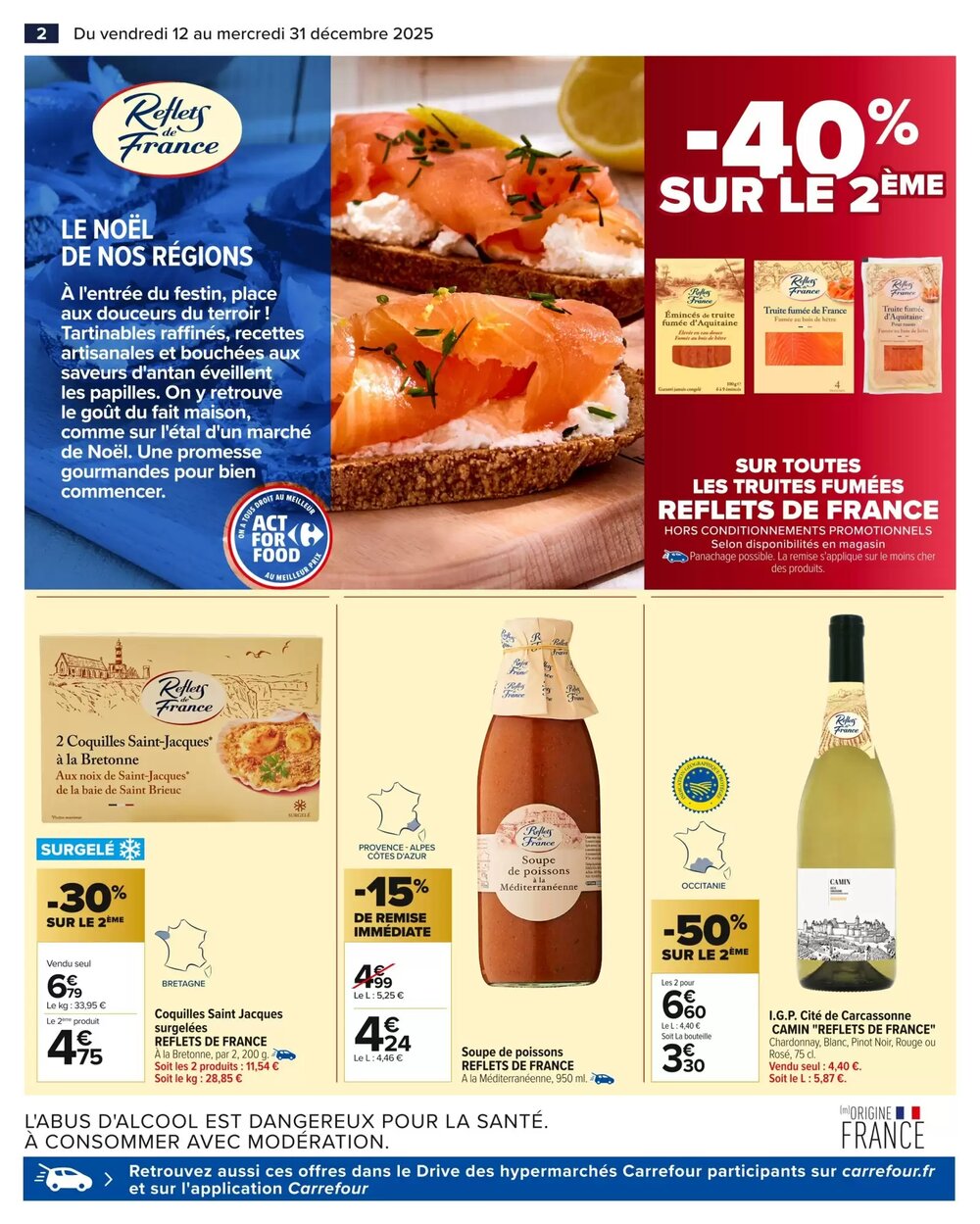 Prospectus promotionnel Carrefour valable à partir du 12/12/2025 - Page 4.