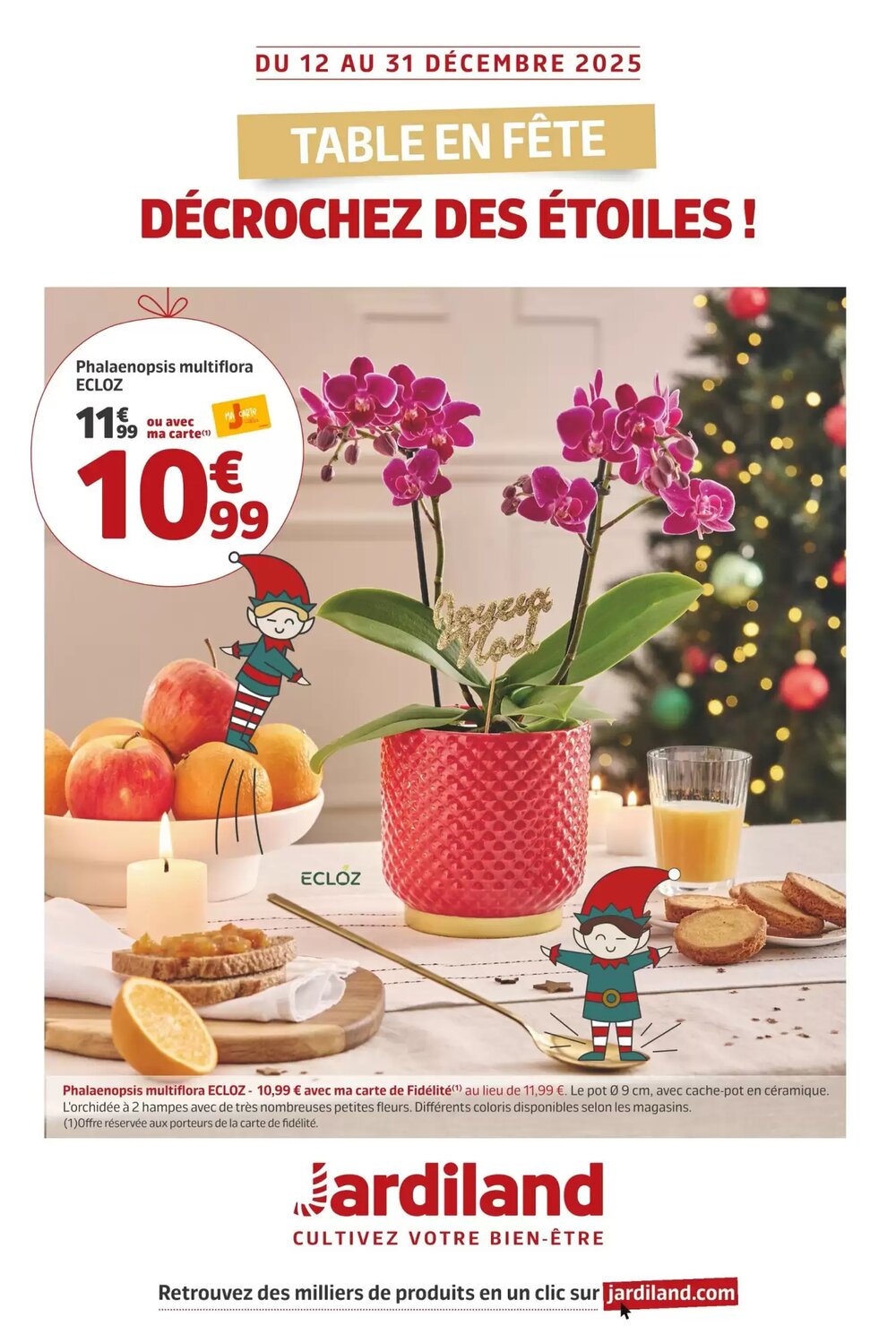 Prospectus promotionnel Jardiland valable à partir du 12/12/2025 - Page 1.