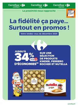 Prospectus promotionnel Carrefour valable à partir du 14/12/2025