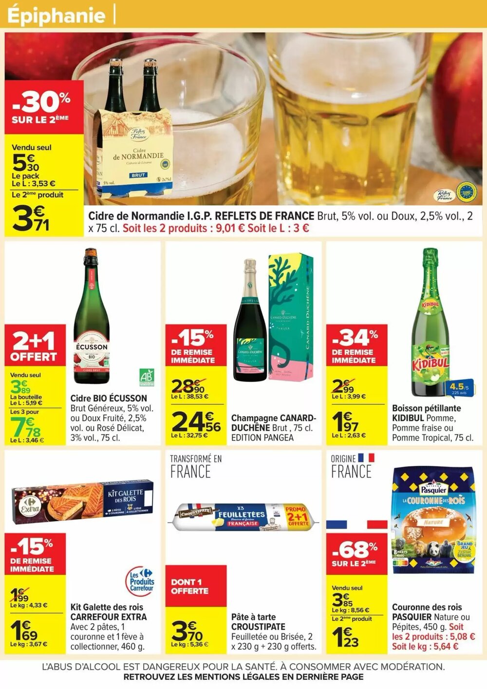 Prospectus promotionnel Carrefour valable à partir du 15/12/2025 - Page 20.