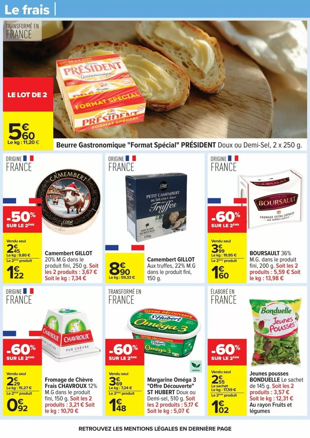 Prospectus promotionnel Carrefour valable à partir du 15/12/2025 - Page 22.