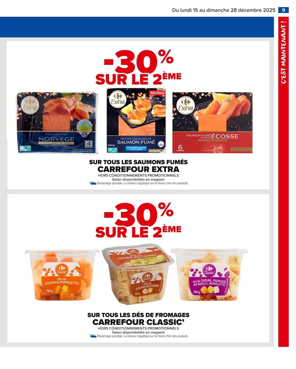 Prospectus promotionnel Carrefour Market valable à partir du 15/12/2025 - Page 11.