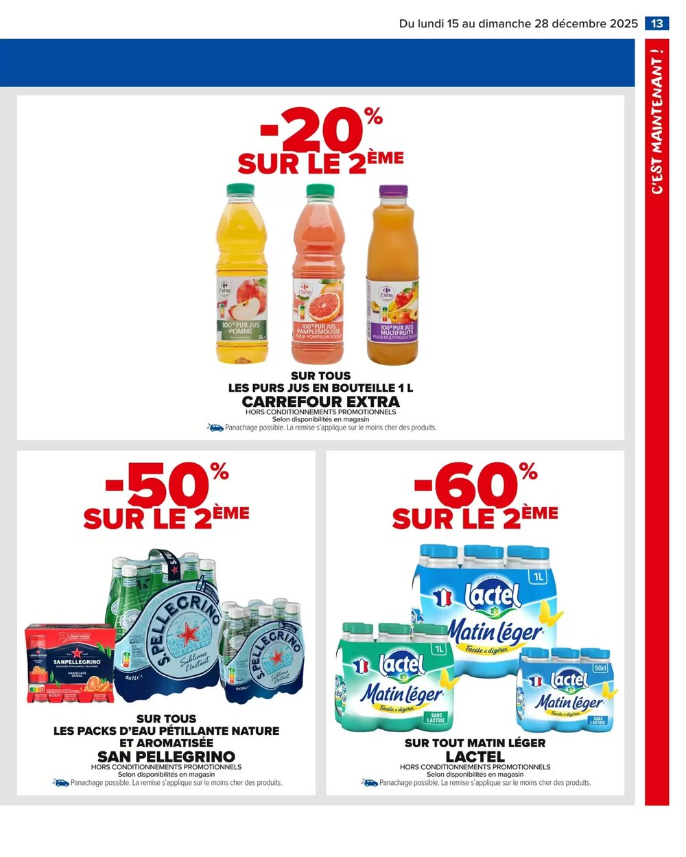 Prospectus promotionnel Carrefour Market valable à partir du 15/12/2025 - Page 15.