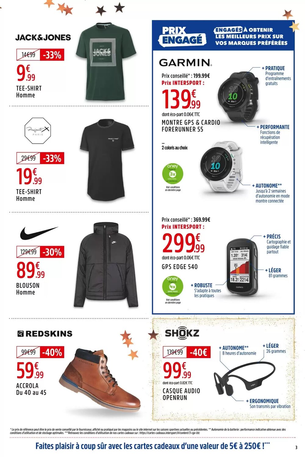Prospectus promotionnel Intersport valable à partir du 15/12/2025 - Page 3.