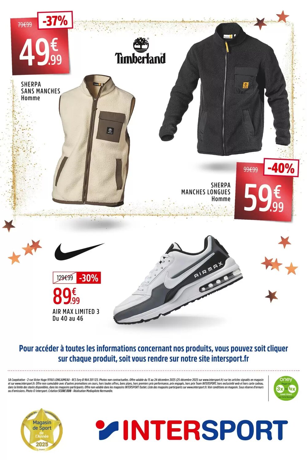 Prospectus promotionnel Intersport valable à partir du 15/12/2025 - Page 4.