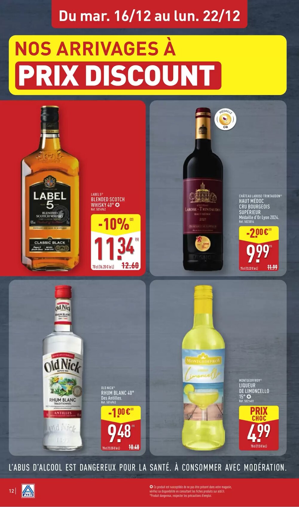 Prospectus promotionnel ALDI valable à partir du 16/12/2025 - Page 15.