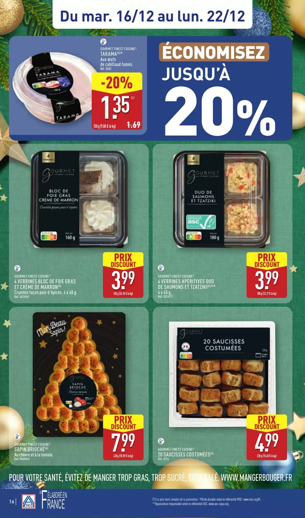 Prospectus promotionnel ALDI valable à partir du 16/12/2025 - Page 19.