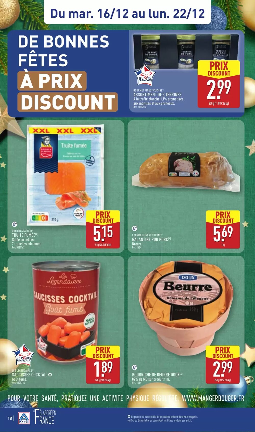 Prospectus promotionnel ALDI valable à partir du 16/12/2025 - Page 21.