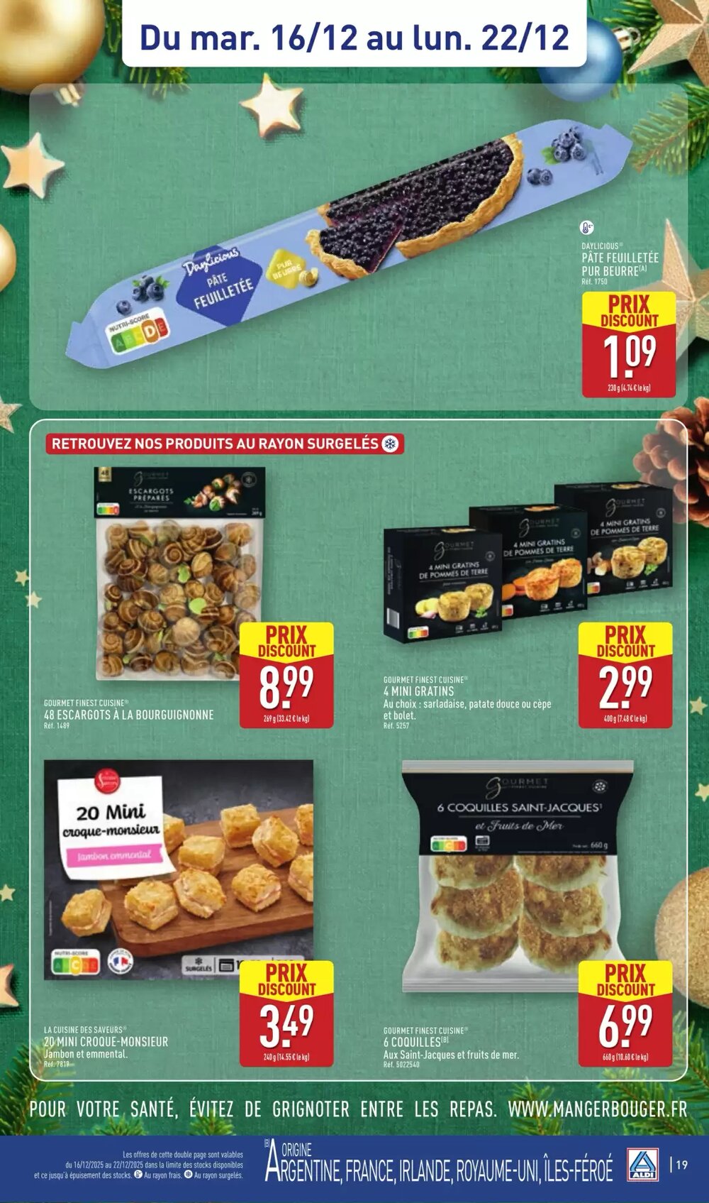 Prospectus promotionnel ALDI valable à partir du 16/12/2025 - Page 22.