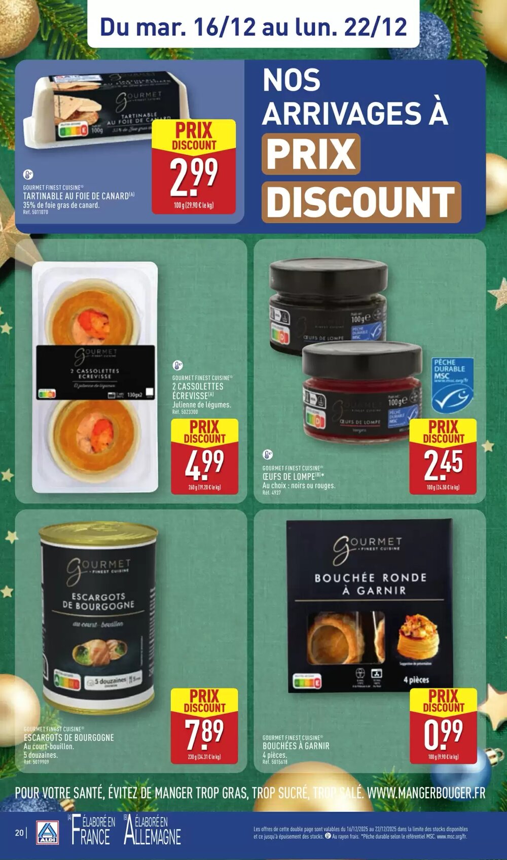 Prospectus promotionnel ALDI valable à partir du 16/12/2025 - Page 23.