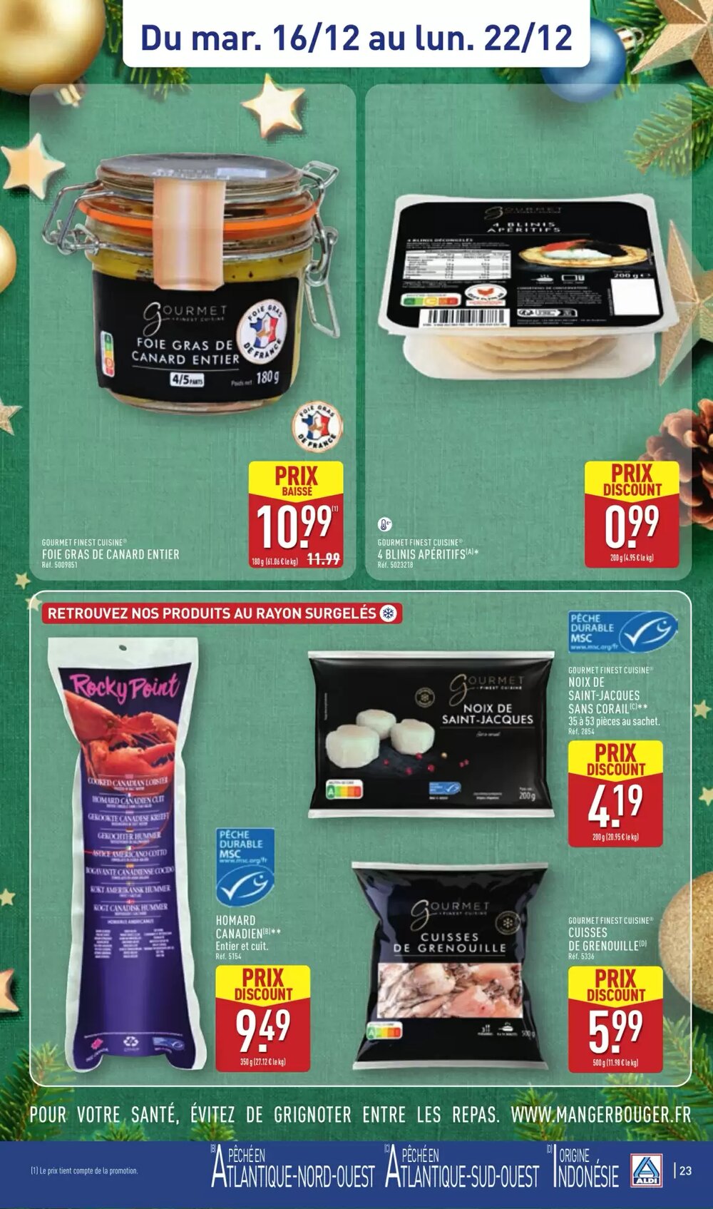 Prospectus promotionnel ALDI valable à partir du 16/12/2025 - Page 26.