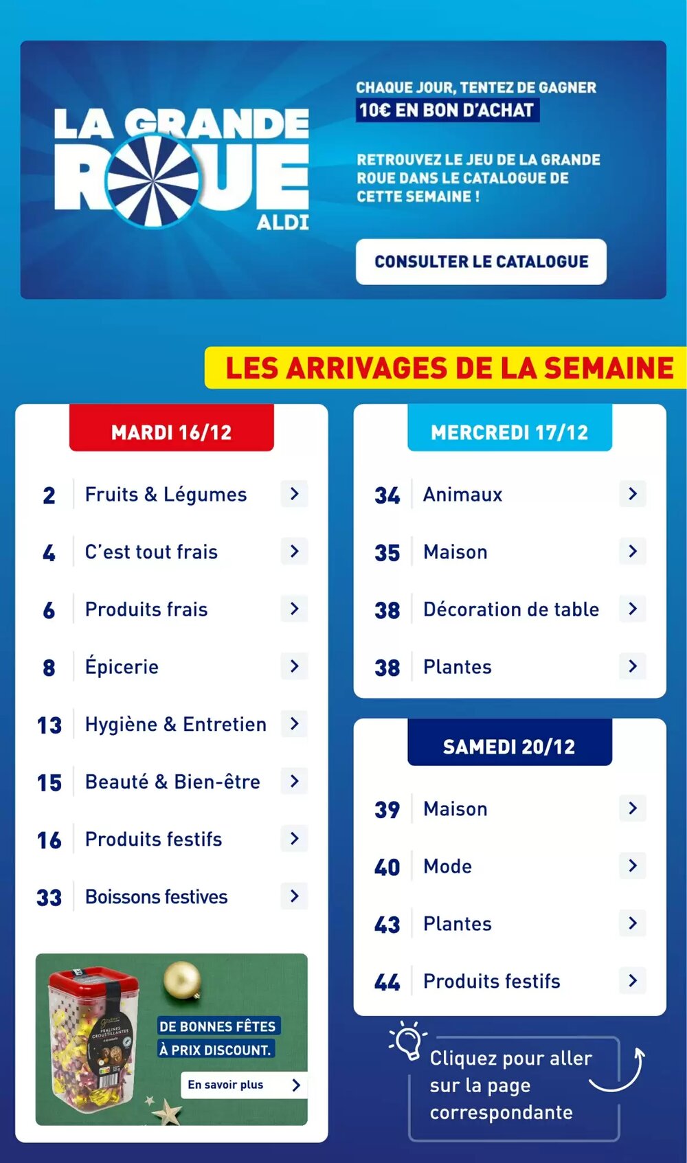 Prospectus promotionnel ALDI valable à partir du 16/12/2025 - Page 3.