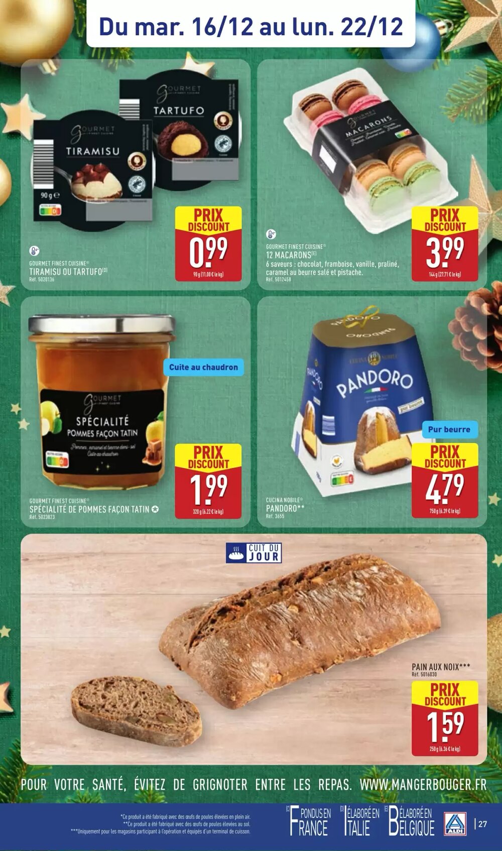 Prospectus promotionnel ALDI valable à partir du 16/12/2025 - Page 30.