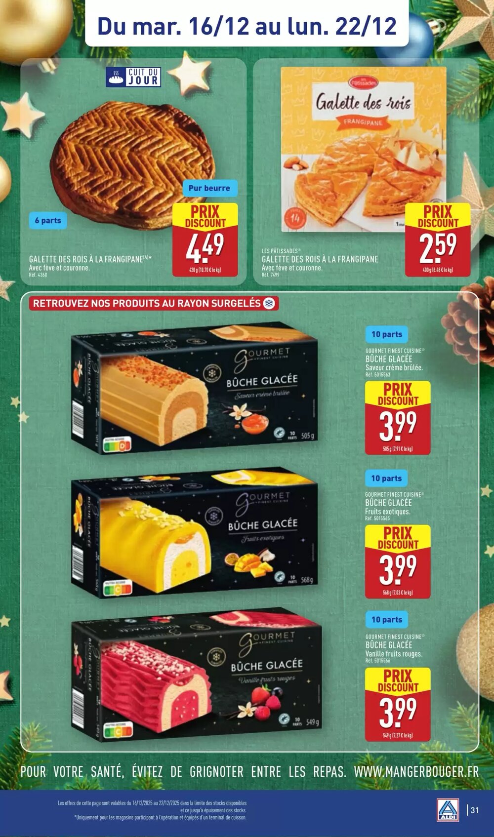 Prospectus promotionnel ALDI valable à partir du 16/12/2025 - Page 34.