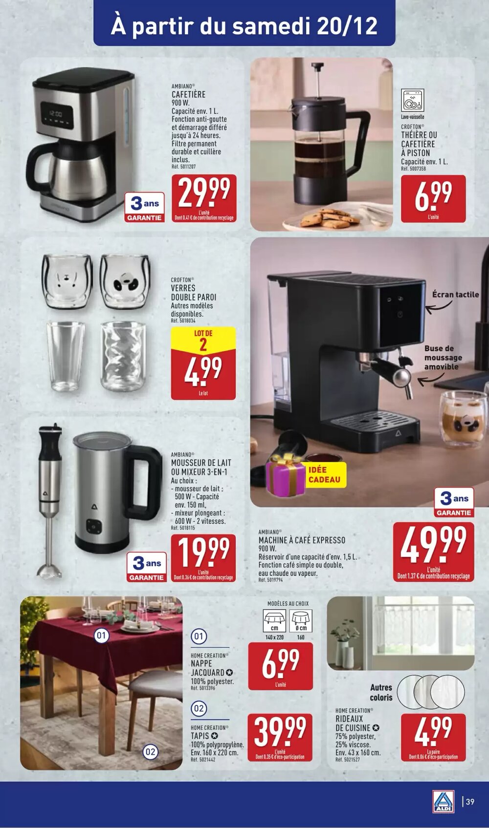 Prospectus promotionnel ALDI valable à partir du 16/12/2025 - Page 42.