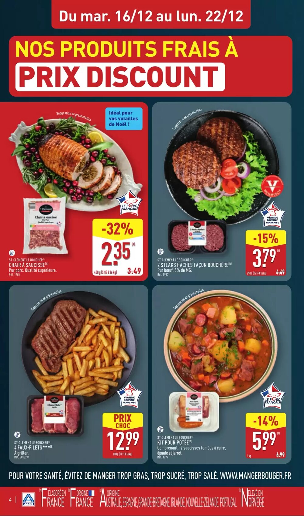 Prospectus promotionnel ALDI valable à partir du 16/12/2025 - Page 7.