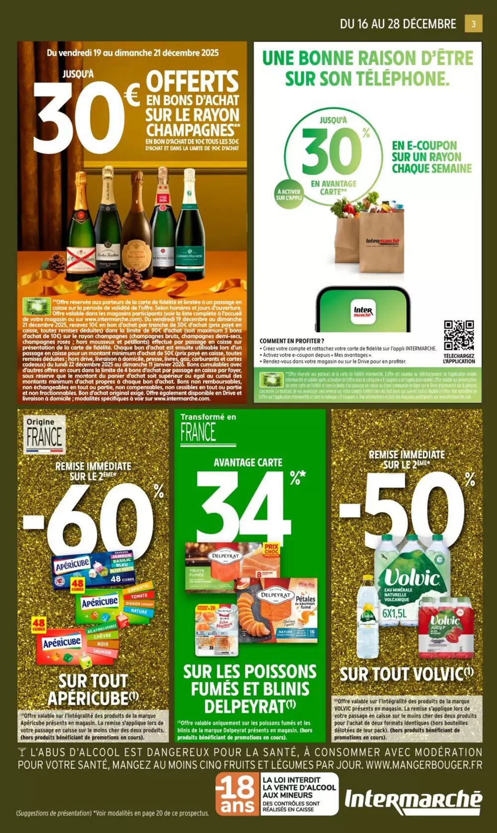 Prospectus promotionnel Intermarché valable à partir du 16/12/2025 - Page 3.