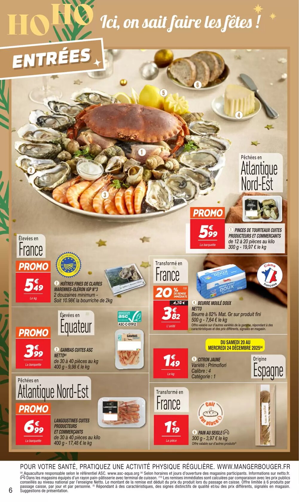 Prospectus promotionnel Netto valable à partir du 16/12/2025 - Page 6.