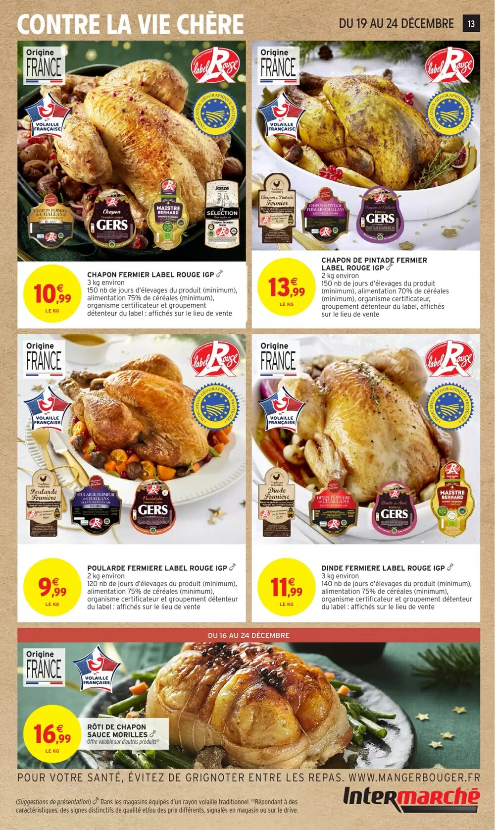 Prospectus promotionnel Intermarché Hyper valable à partir du 16/12/2025 - Page 13.