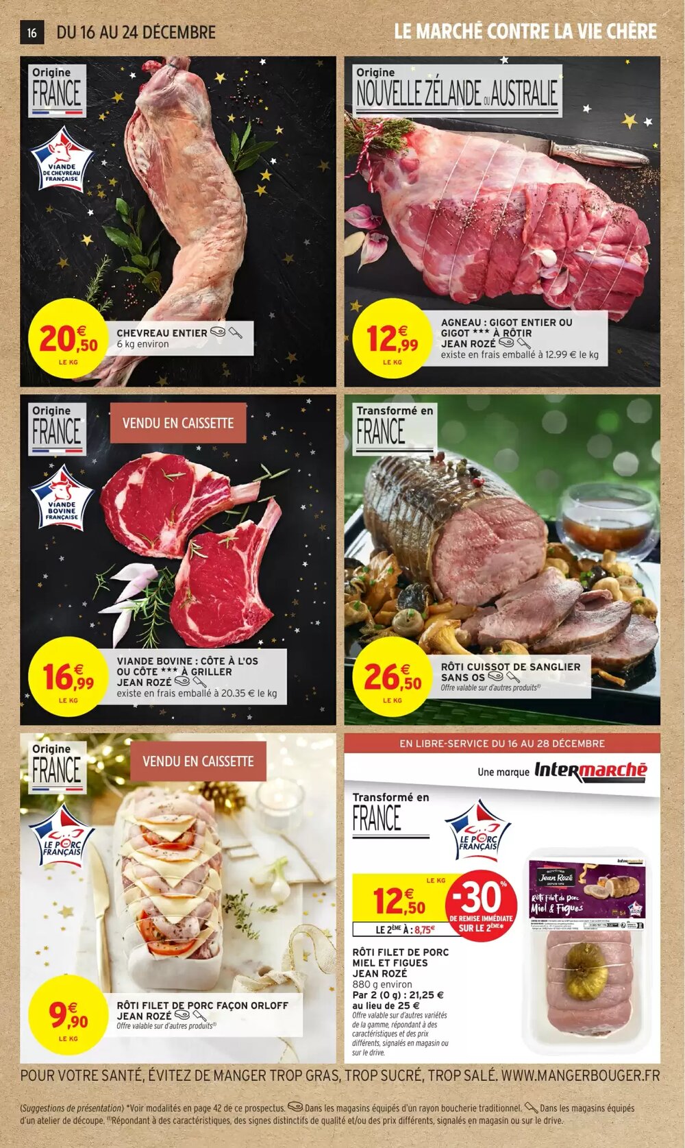 Prospectus promotionnel Intermarché Hyper valable à partir du 16/12/2025 - Page 16.