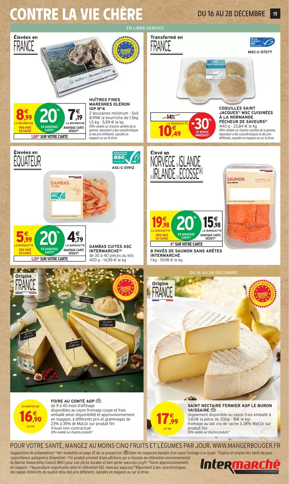 Prospectus promotionnel Intermarché Hyper valable à partir du 16/12/2025 - Page 19.
