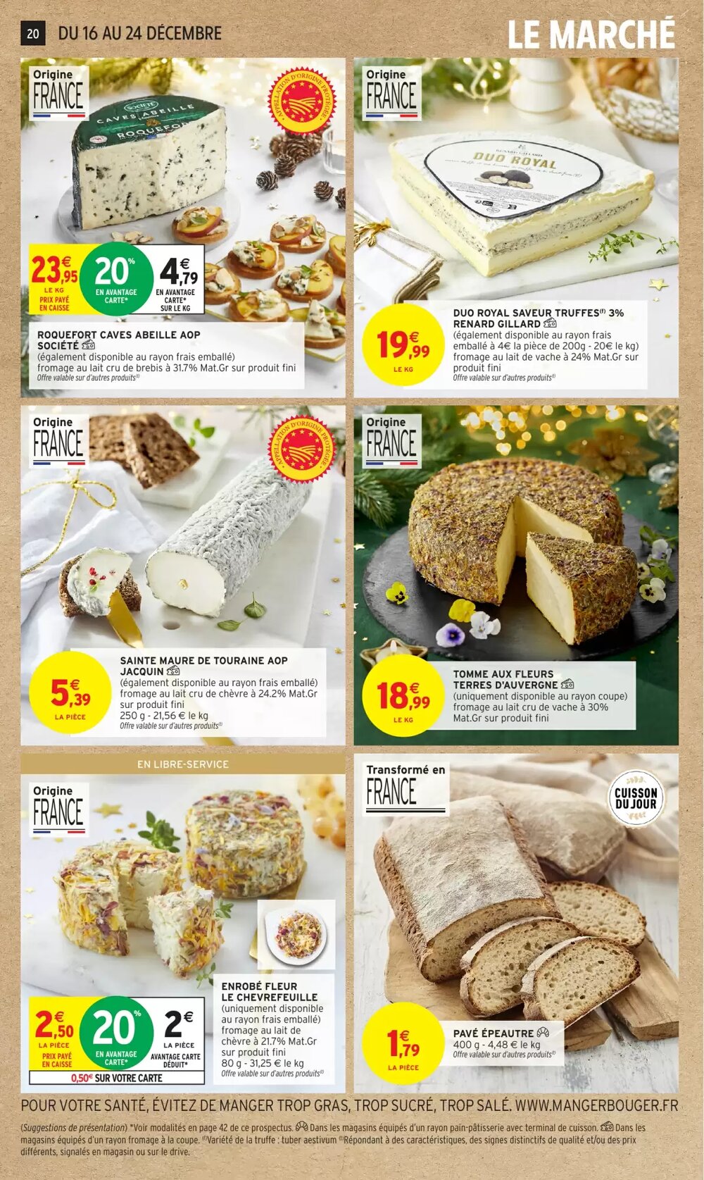 Prospectus promotionnel Intermarché Hyper valable à partir du 16/12/2025 - Page 20.