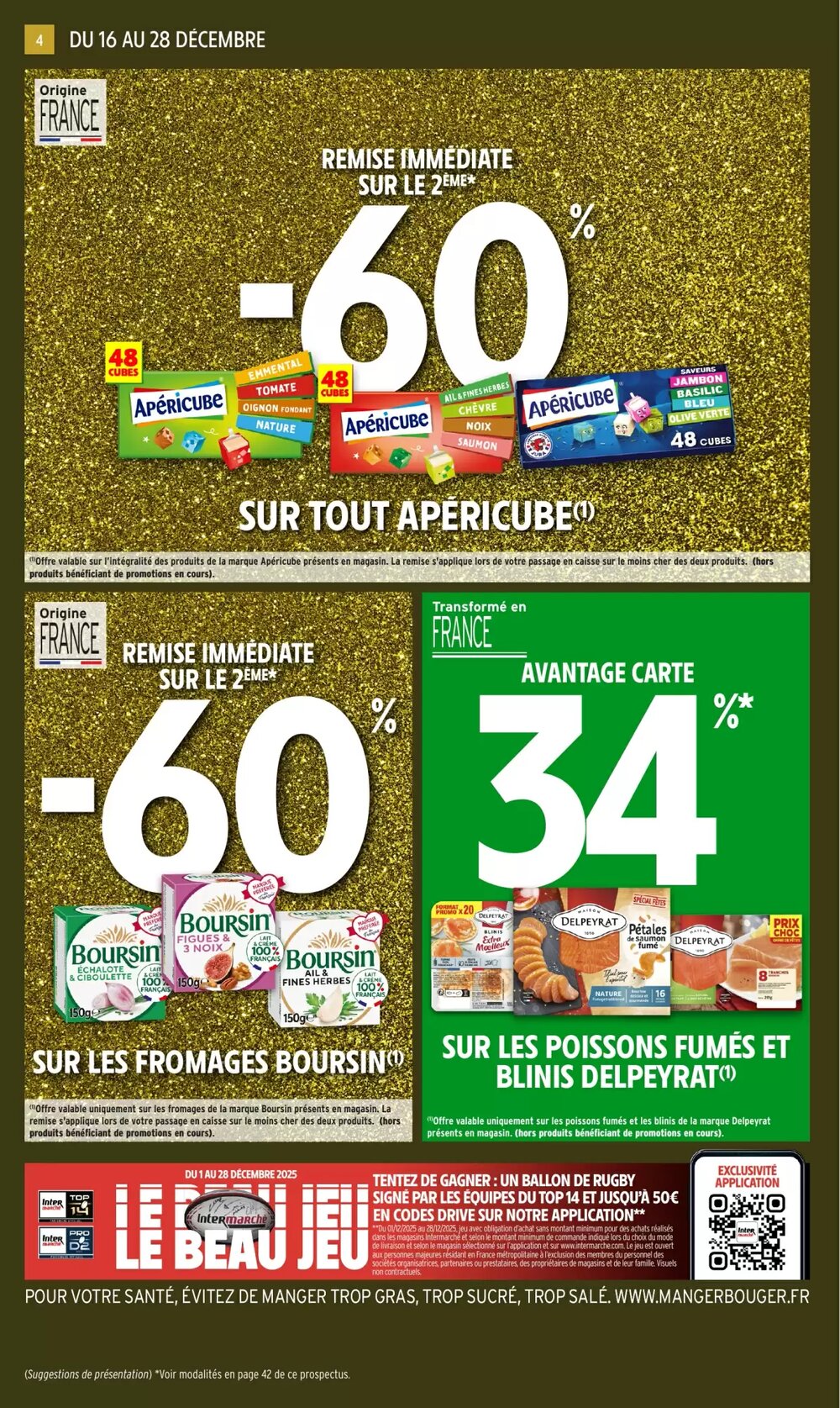 Prospectus promotionnel Intermarché Hyper valable à partir du 16/12/2025 - Page 4.