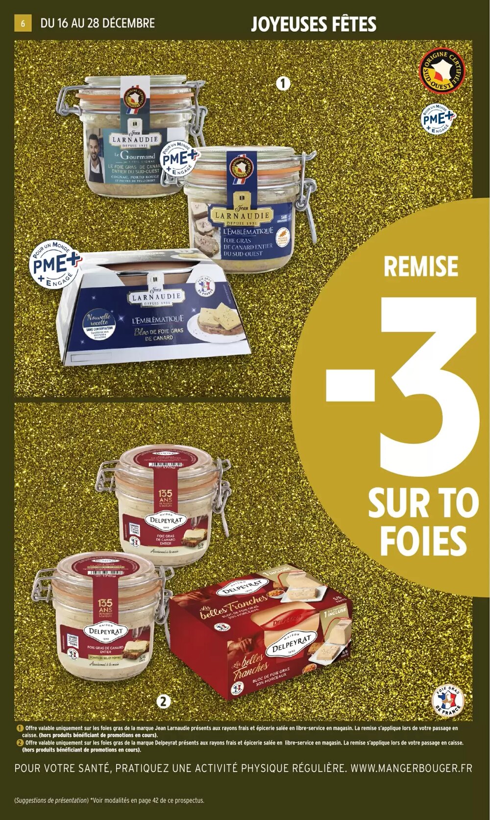 Prospectus promotionnel Intermarché Hyper valable à partir du 16/12/2025 - Page 6.