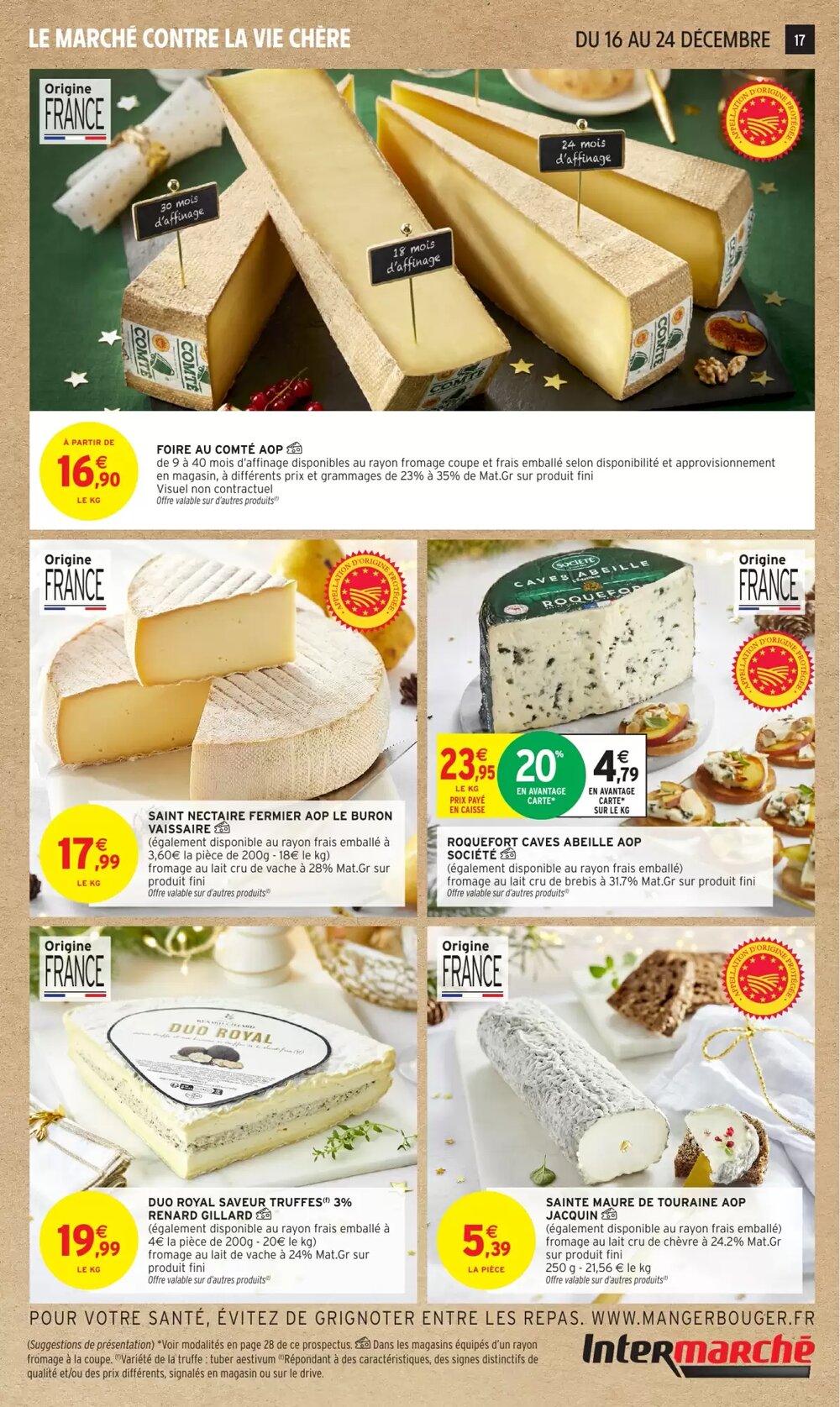 Prospectus promotionnel Intermarché valable à partir du 16/12/2025 - Page 17.