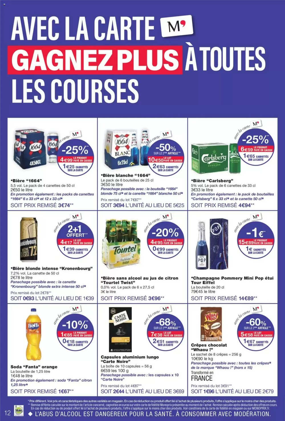 Prospectus promotionnel Monoprix valable à partir du 16/12/2025 - Page 12.
