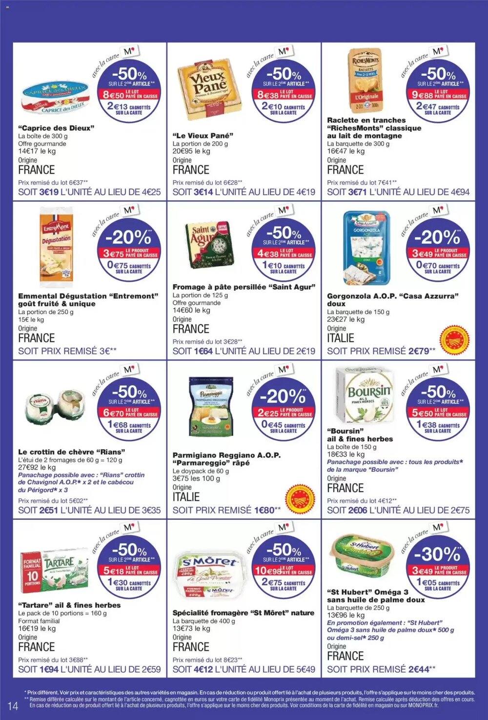 Prospectus promotionnel Monoprix valable à partir du 16/12/2025 - Page 14.