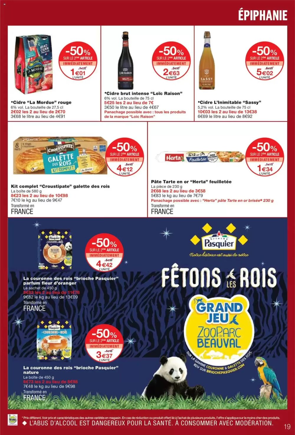 Prospectus promotionnel Monoprix valable à partir du 16/12/2025 - Page 19.