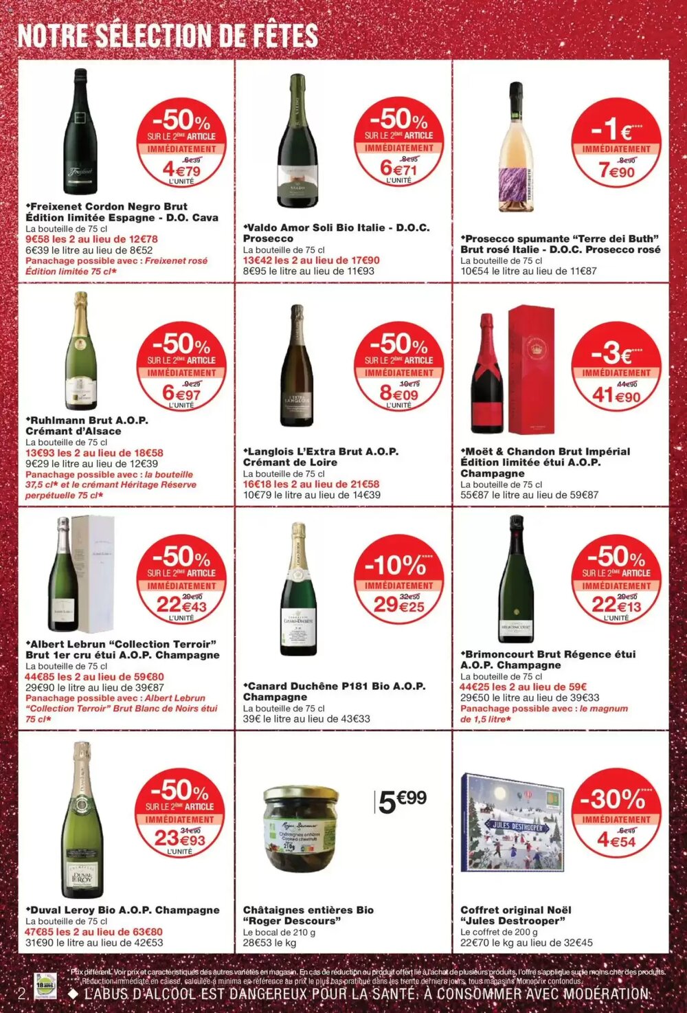 Prospectus promotionnel Monoprix valable à partir du 16/12/2025 - Page 2.