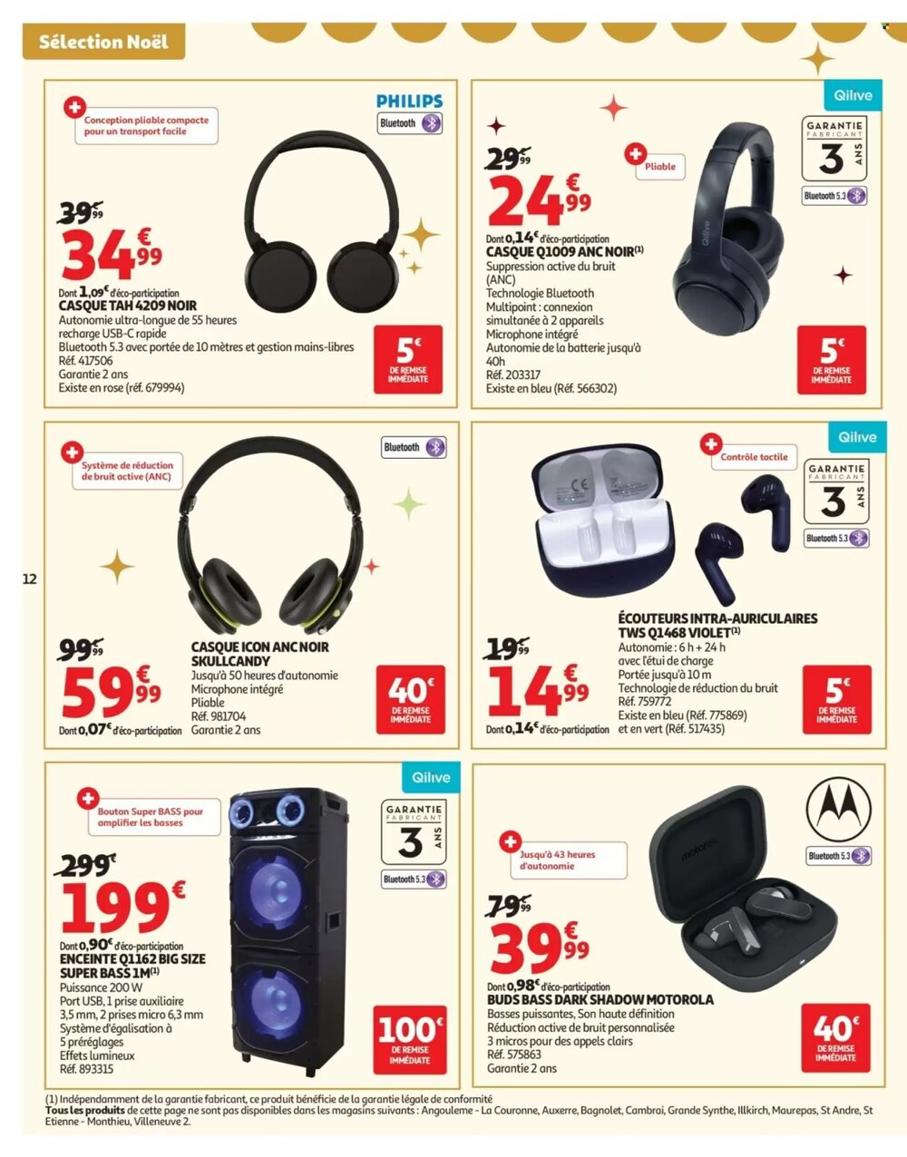 Prospectus promotionnel Auchan valable à partir du 16/12/2025 - Page 12.
