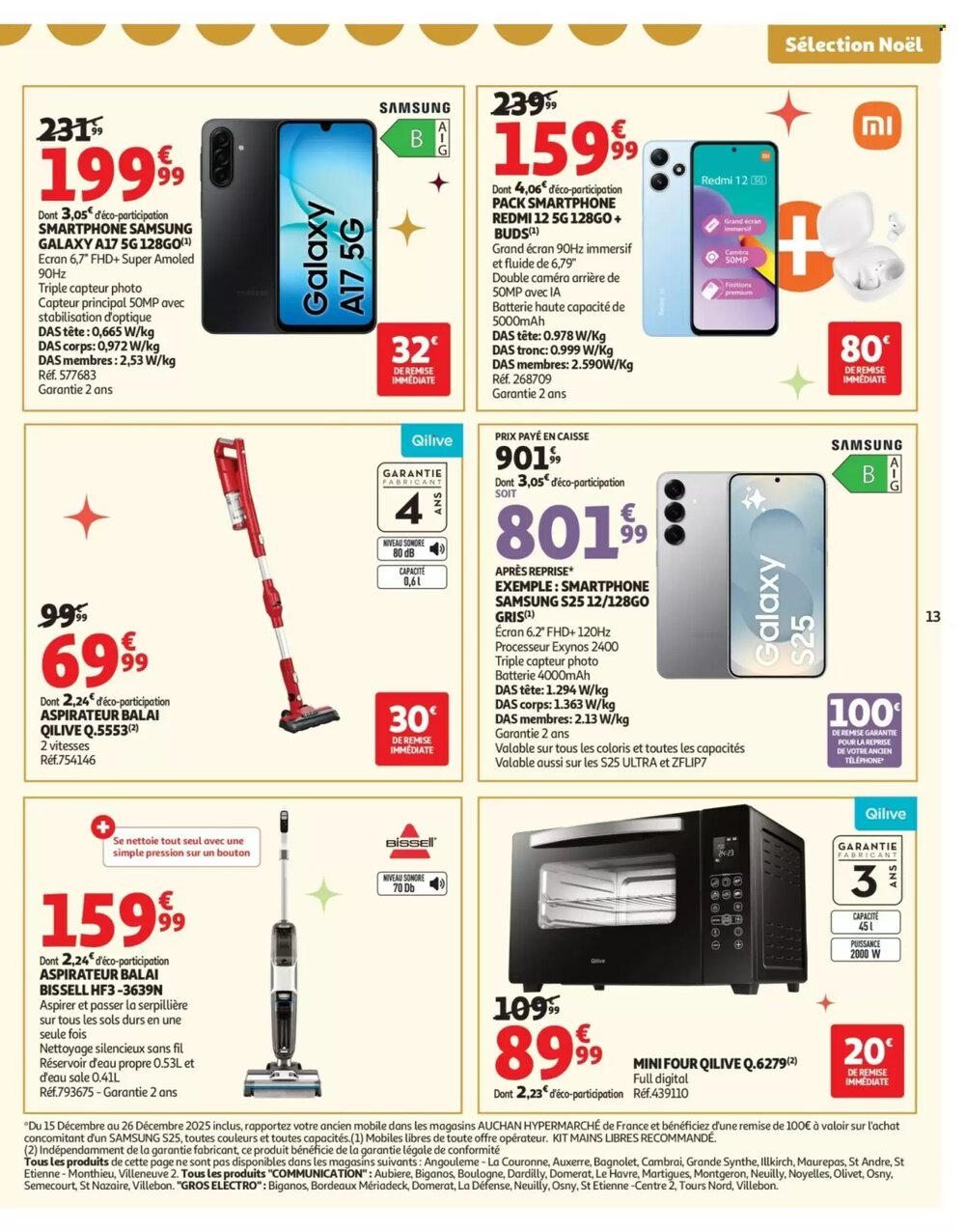 Prospectus promotionnel Auchan valable à partir du 16/12/2025 - Page 13.