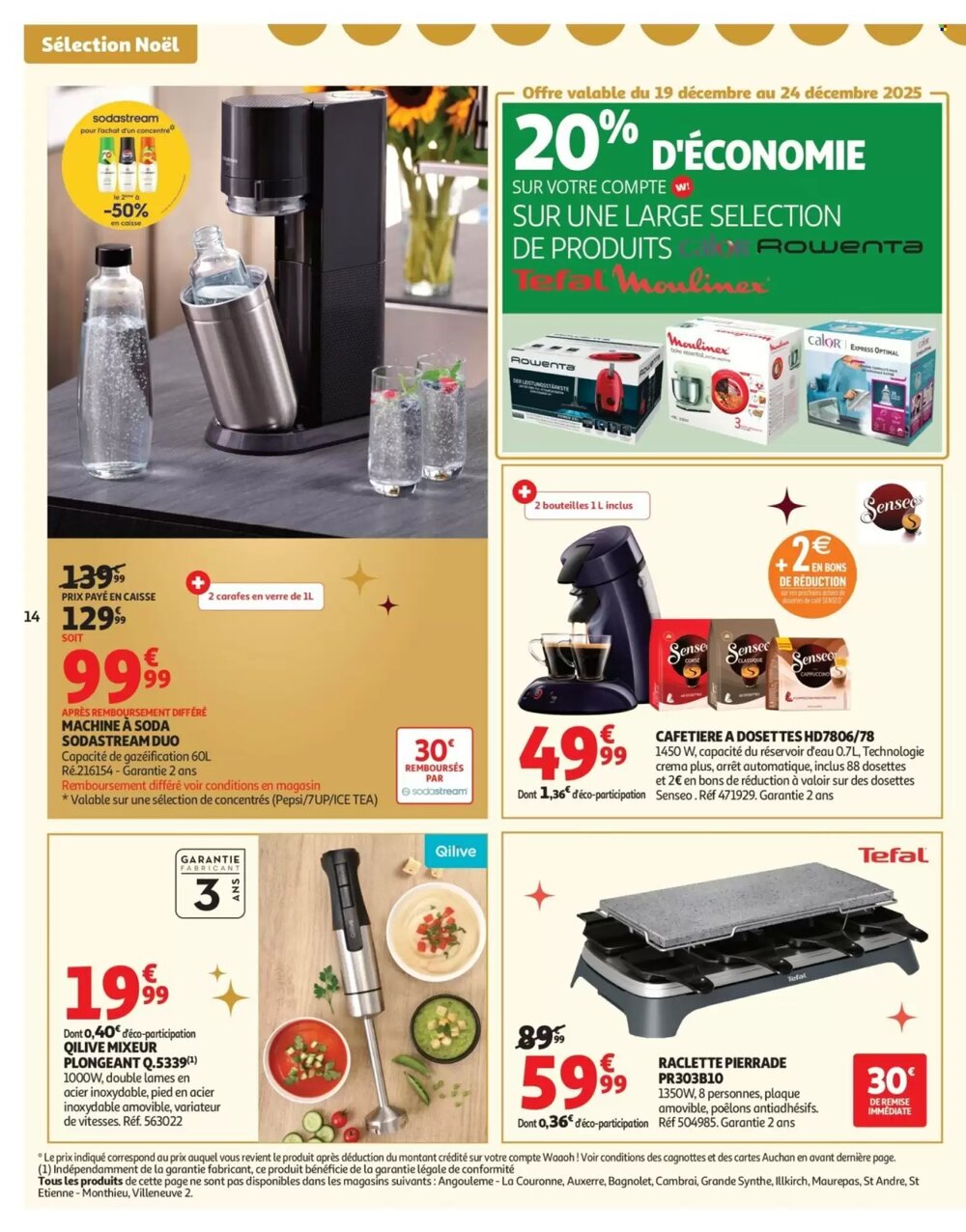 Prospectus promotionnel Auchan valable à partir du 16/12/2025 - Page 14.