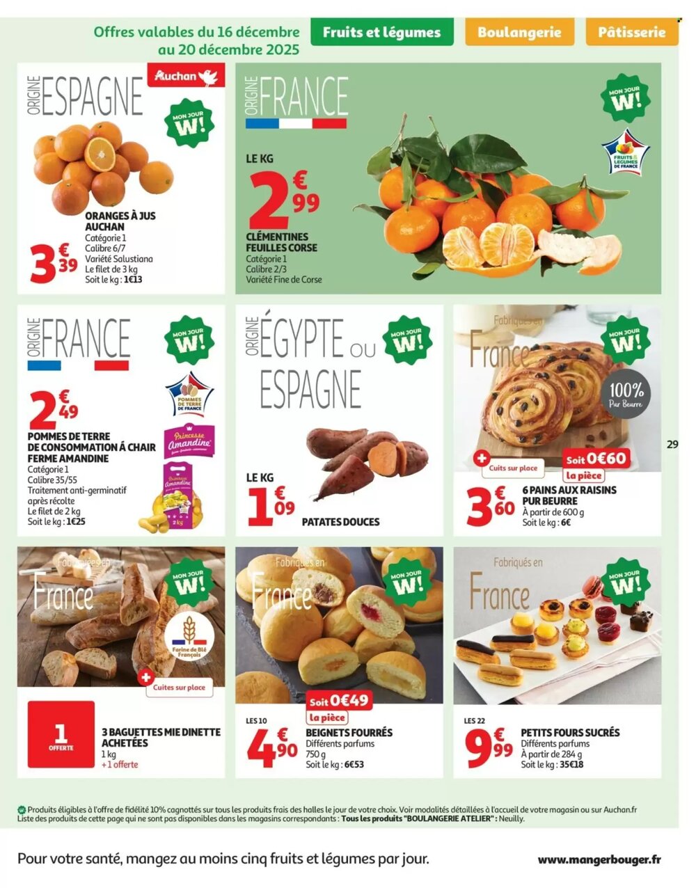 Prospectus promotionnel Auchan valable à partir du 16/12/2025 - Page 29.