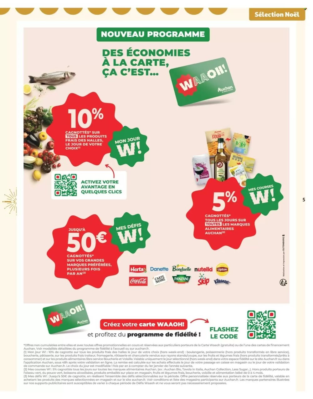 Prospectus promotionnel Auchan valable à partir du 16/12/2025 - Page 5.