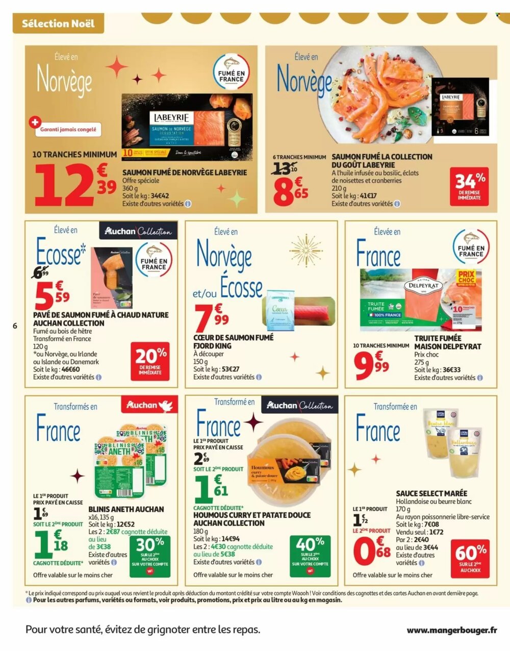 Prospectus promotionnel Auchan valable à partir du 16/12/2025 - Page 6.