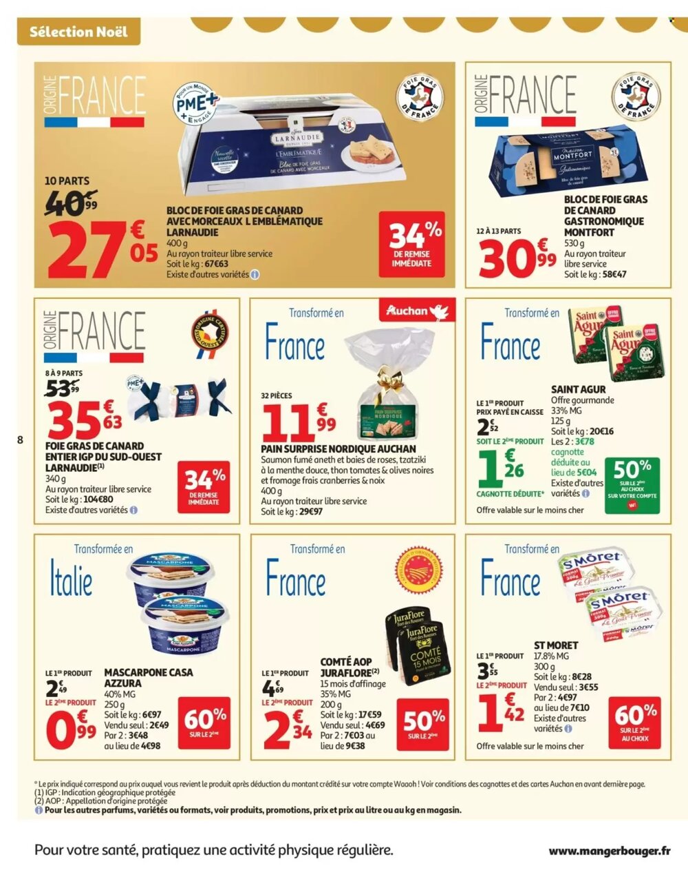 Prospectus promotionnel Auchan valable à partir du 16/12/2025 - Page 8.