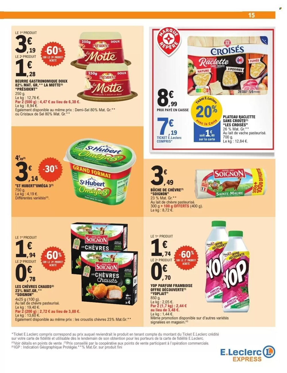 Prospectus promotionnel E.Leclerc Express valable à partir du 16/12/2025 - Page 15.